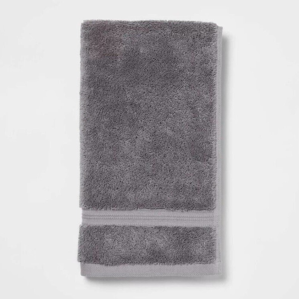 Set of 4 Dark Gray Antimicrobial Hand Towel - Total Fresh